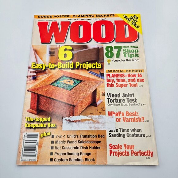 Wood Better Homes & Gardens Magazine Lot April May June July September October N - Picture 2 of 14